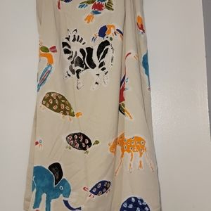 Dorothy Schoelen Platinum size 16 animal print skirt